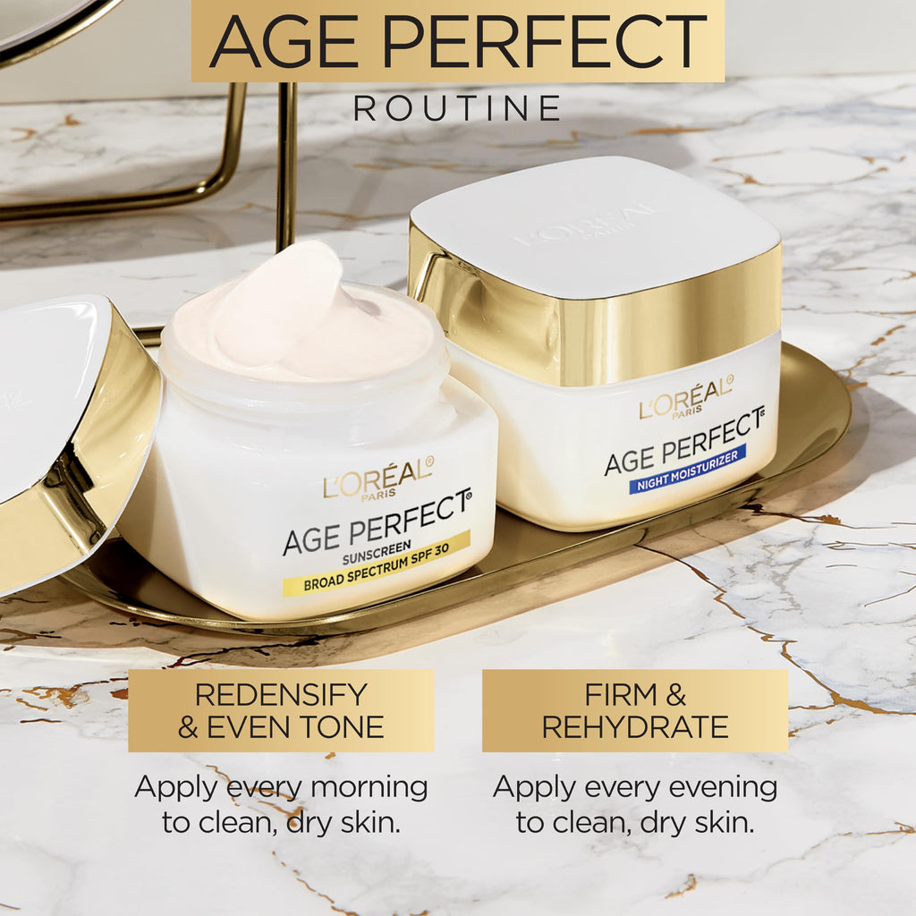 L'Oreal Paris Age Perfect Collagen Expert Anti-Aging Night Moisturizer 2.5 oz