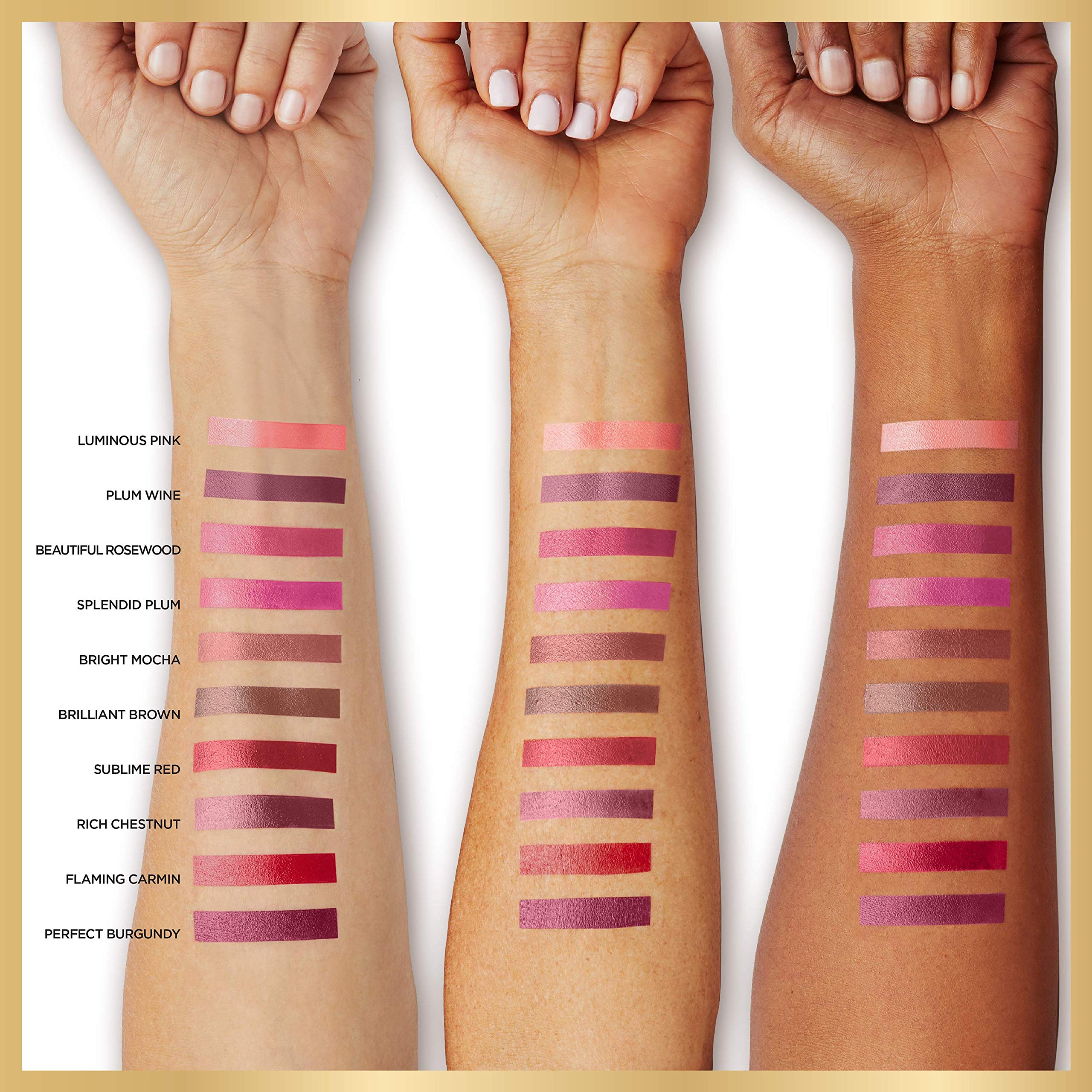 L’Oréal Paris Age Perfect Luminous Hydrating Lipstick – Plum Wine, 0.13 oz
