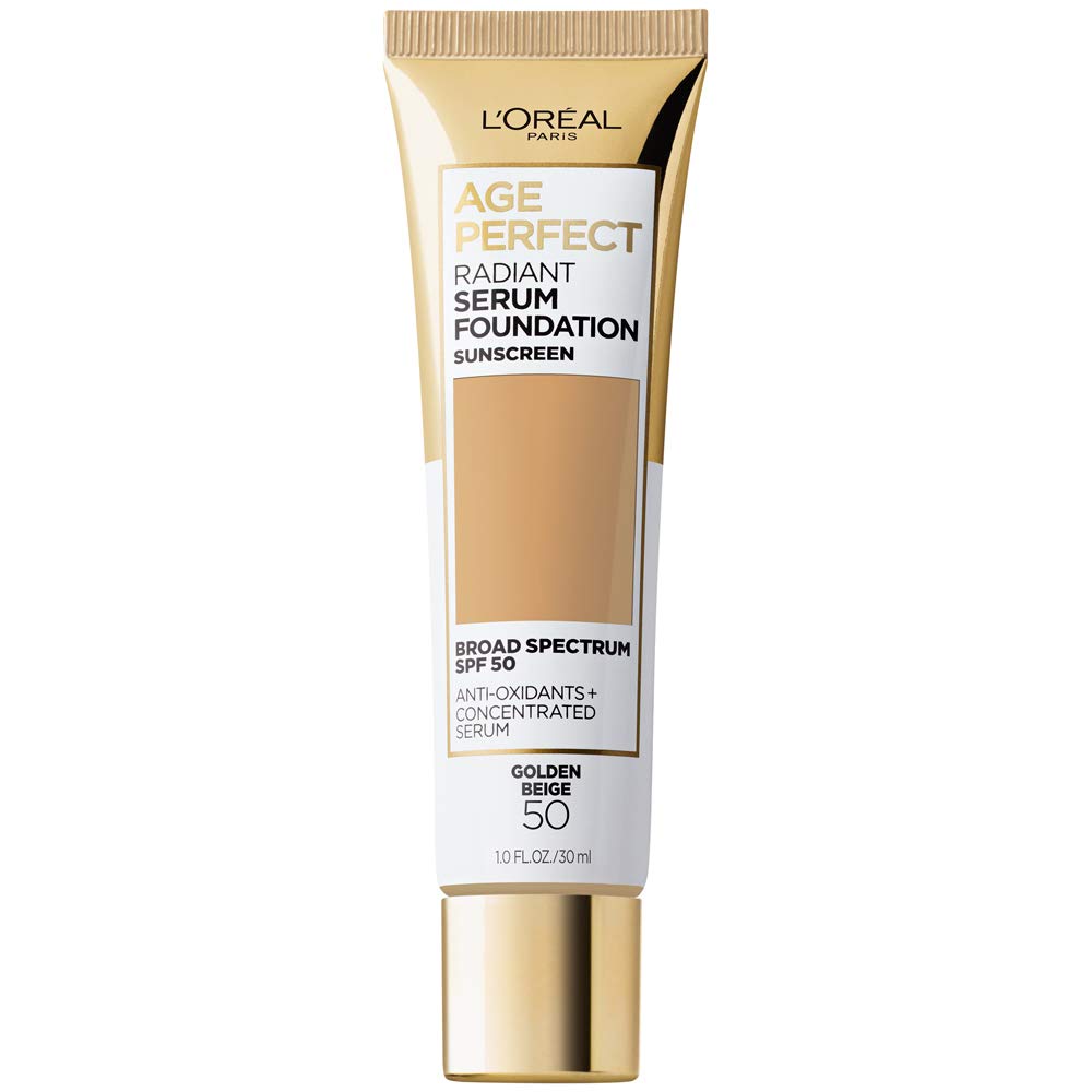 L'Oreal Paris Age Perfect Radiant Serum Foundation SPF 50 - Golden Beige