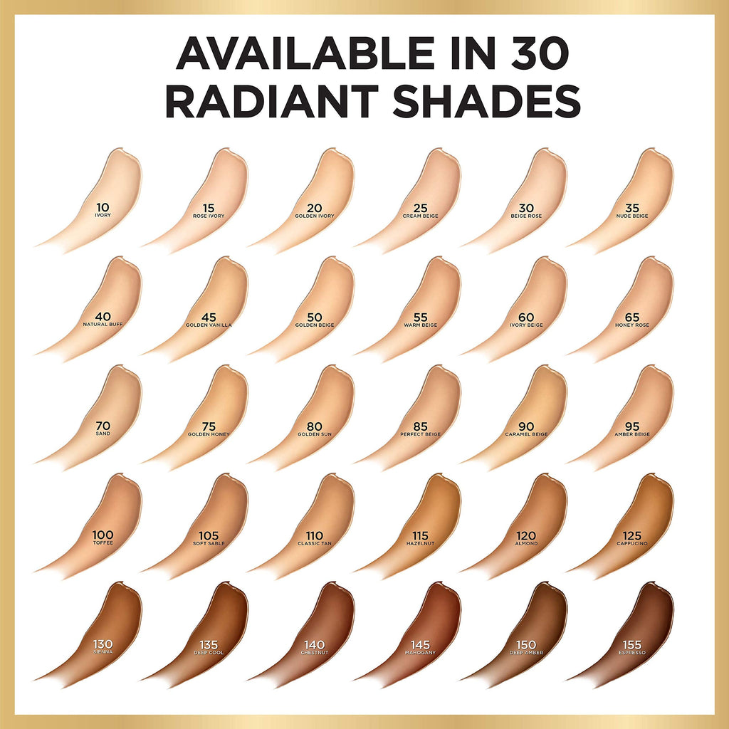L'Oreal Paris Age Perfect Radiant Serum Foundation SPF 50 - Golden Beige