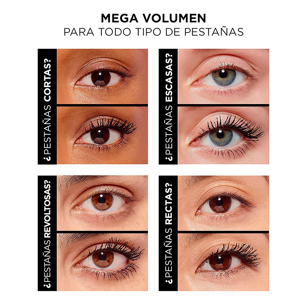 L'Oreal Paris Air Volume Mega Mascara – Weightless, Waterproof Lash Volume
