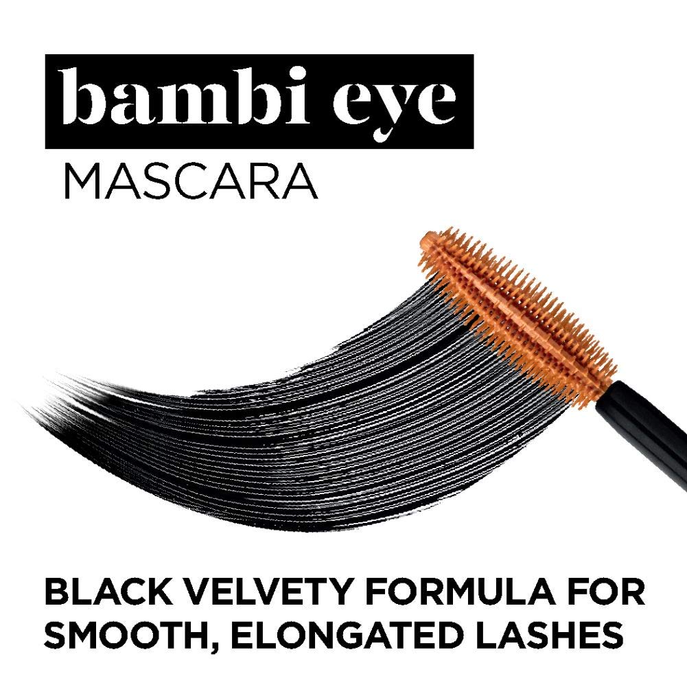 L'Oreal Paris Bambi Eye Washable Mascara – Lasting Volume & Lift, Black