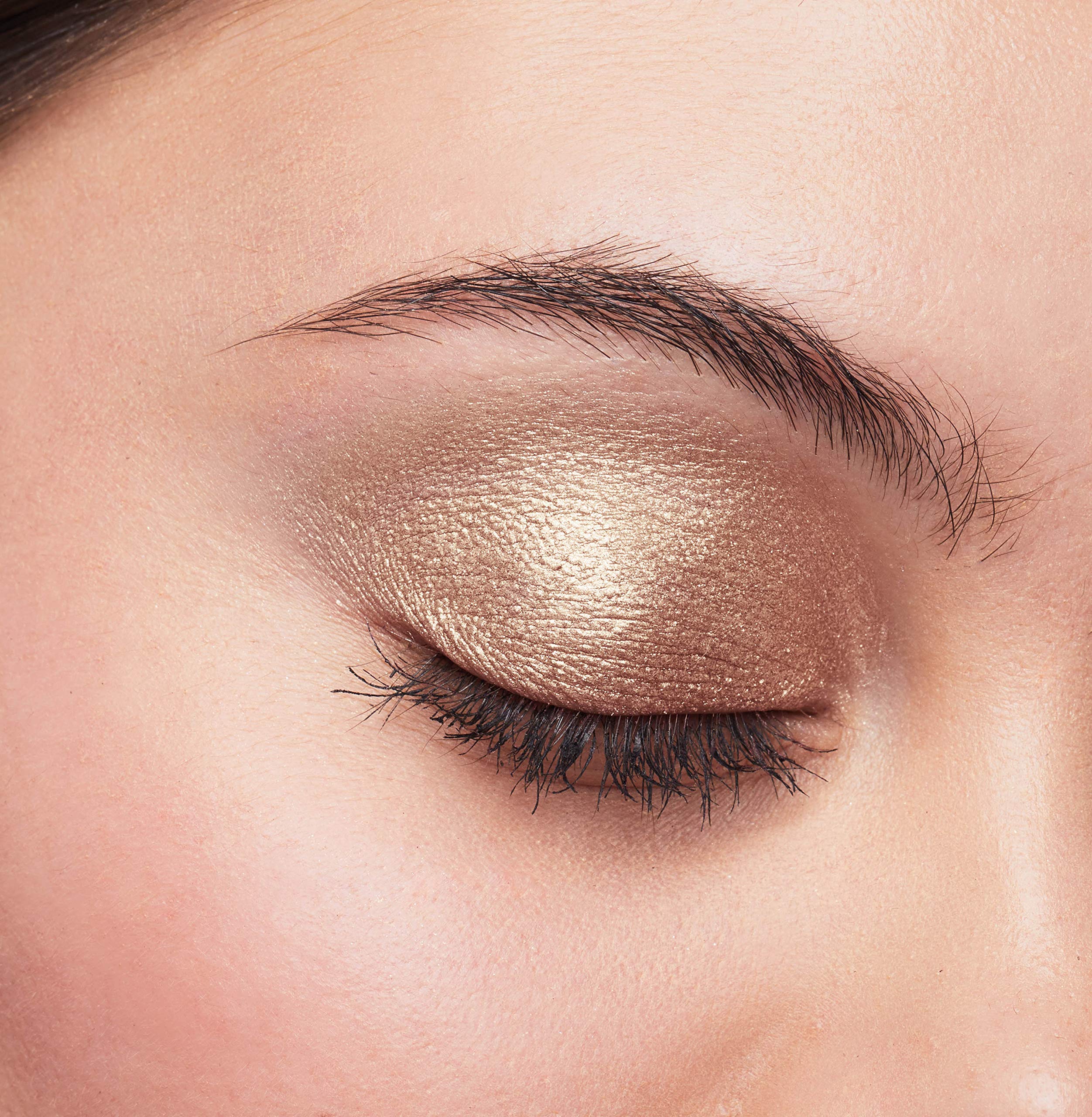 L'Oreal Paris Brilliant Eyes Shimmer Liquid Eye Shadow - Amber Sparkle, Long-Wear & Crease-Resistant (0.1 oz)
