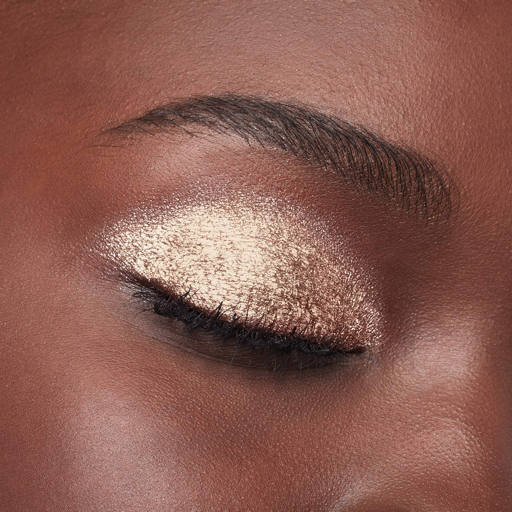 L'Oreal Paris Brilliant Eyes Shimmer Liquid Eye Shadow - Amber Sparkle, Long-Wear & Crease-Resistant (0.1 oz)