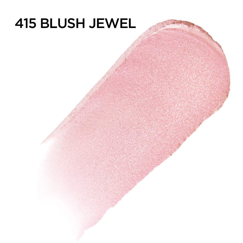 L'Oreal Paris Brilliant Eyes Shimmer Liquid Eye Shadow - Longwearing, Crease-Resistant, Flake-Proof, Blush Jewel, 0.1 oz