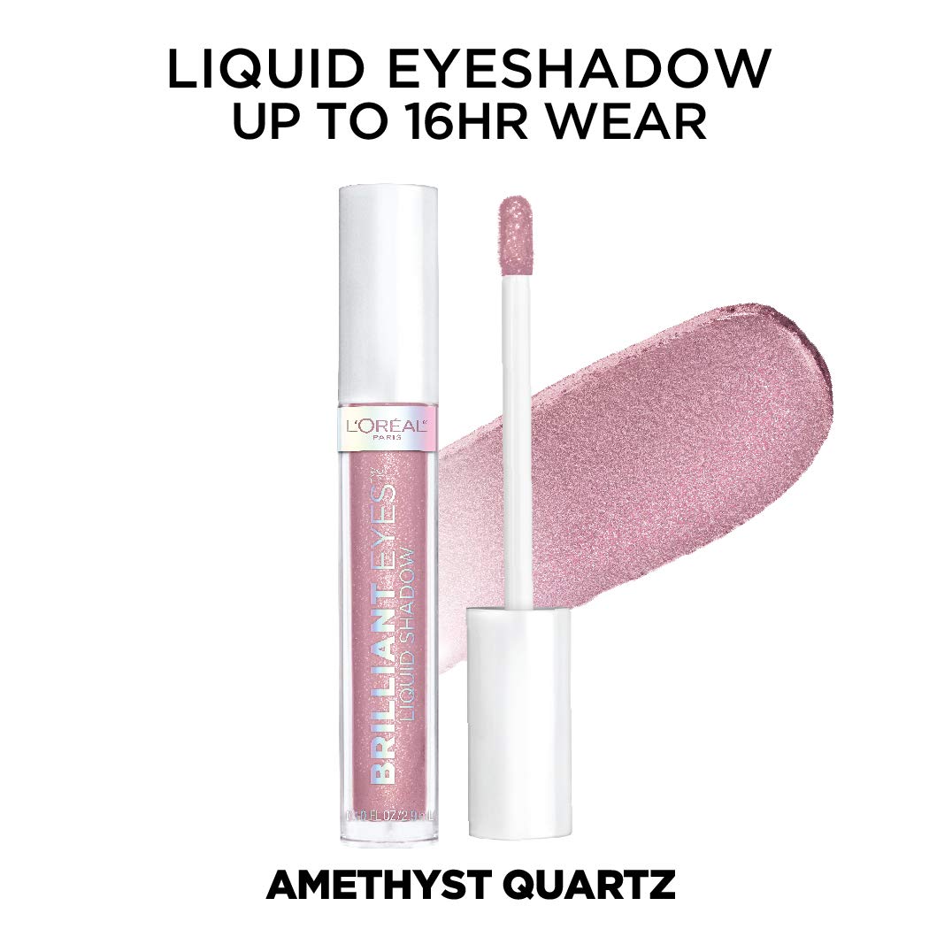 L'Oreal Paris Brilliant Eyes Liquid Eye Shadow – Amethyst Quartz, 0.1 oz