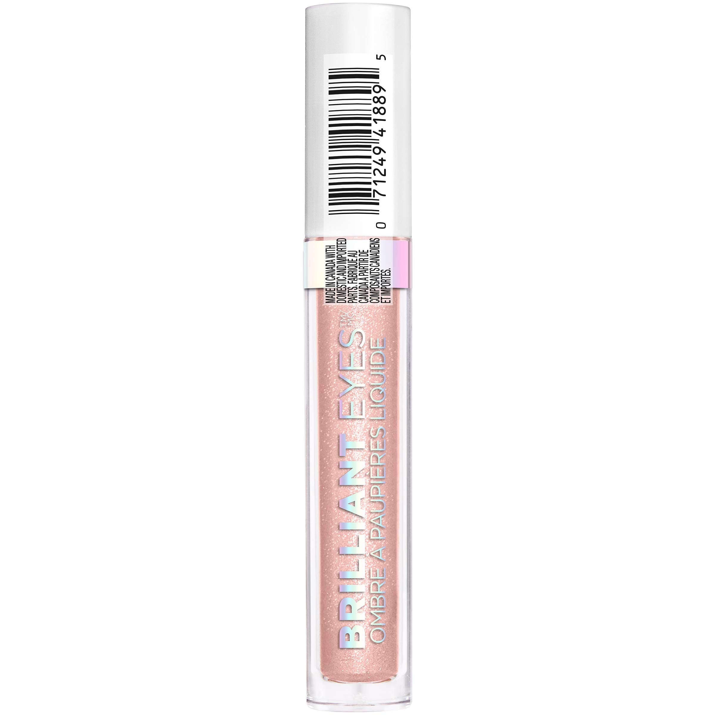 L'Oreal Paris Brilliant Eyes Shimmer Liquid Eye Shadow – Paradise Star, 0.1 oz
