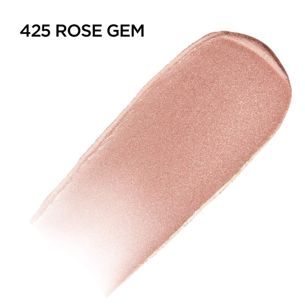 L'Oreal Paris Brilliant Eyes Shimmer Liquid Eye Shadow Rose Gem - Longwear, Crease-Resistant, 0.1 oz