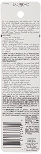 L'Oreal Paris Brow Stylist Kabuki Blender Brow Crayon, Blonde, 0.05 oz