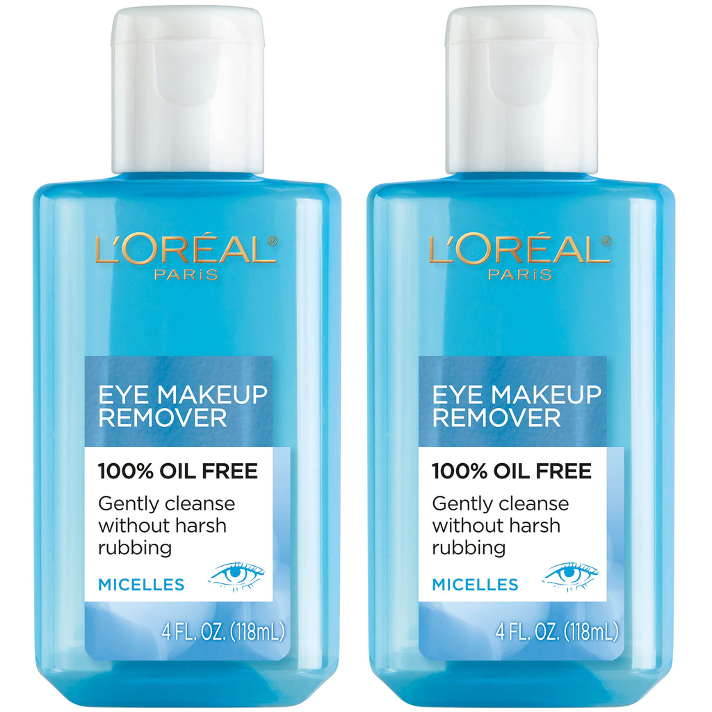 L'Oreal Paris Clean Artiste Oil Free Eye Makeup Remover – 2 Count