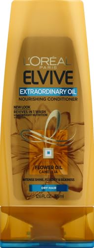 L’Oreal Paris Elvive Extraordinary Oil Nourishing Conditioner – 12.6 Fl Oz (Packaging May Vary)