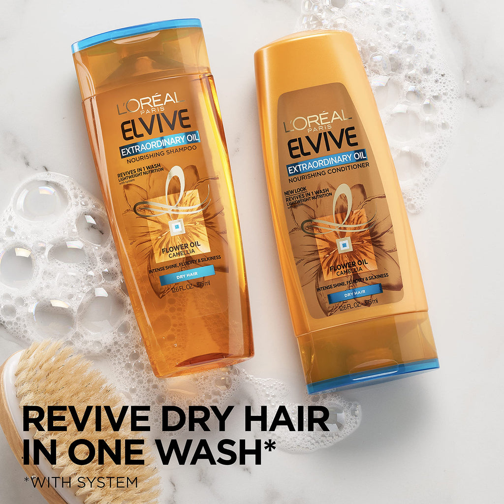 L’Oreal Paris Elvive Extraordinary Oil Nourishing Conditioner – 12.6 Fl Oz (Packaging May Vary)