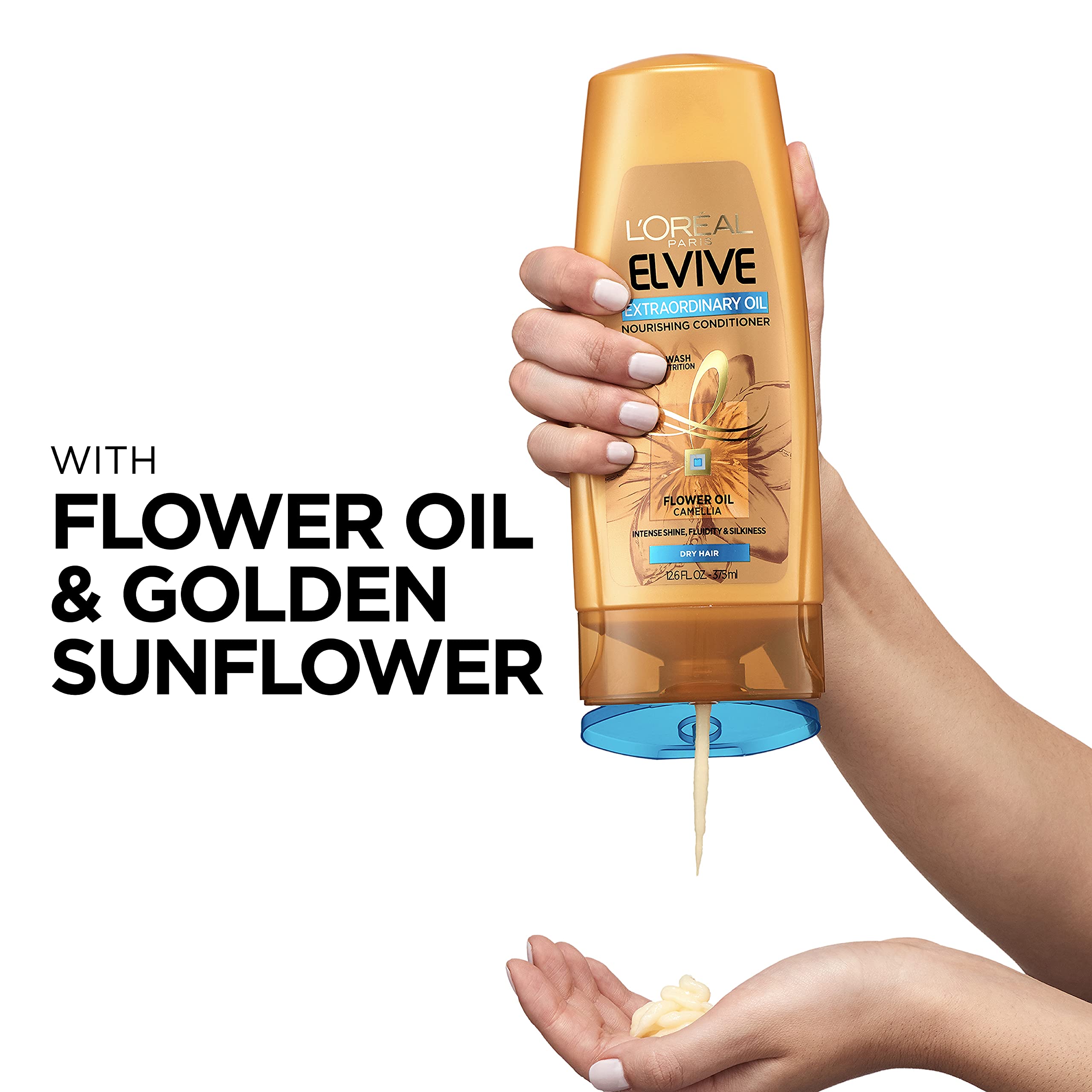 L’Oreal Paris Elvive Extraordinary Oil Nourishing Conditioner – 12.6 Fl Oz (Packaging May Vary)