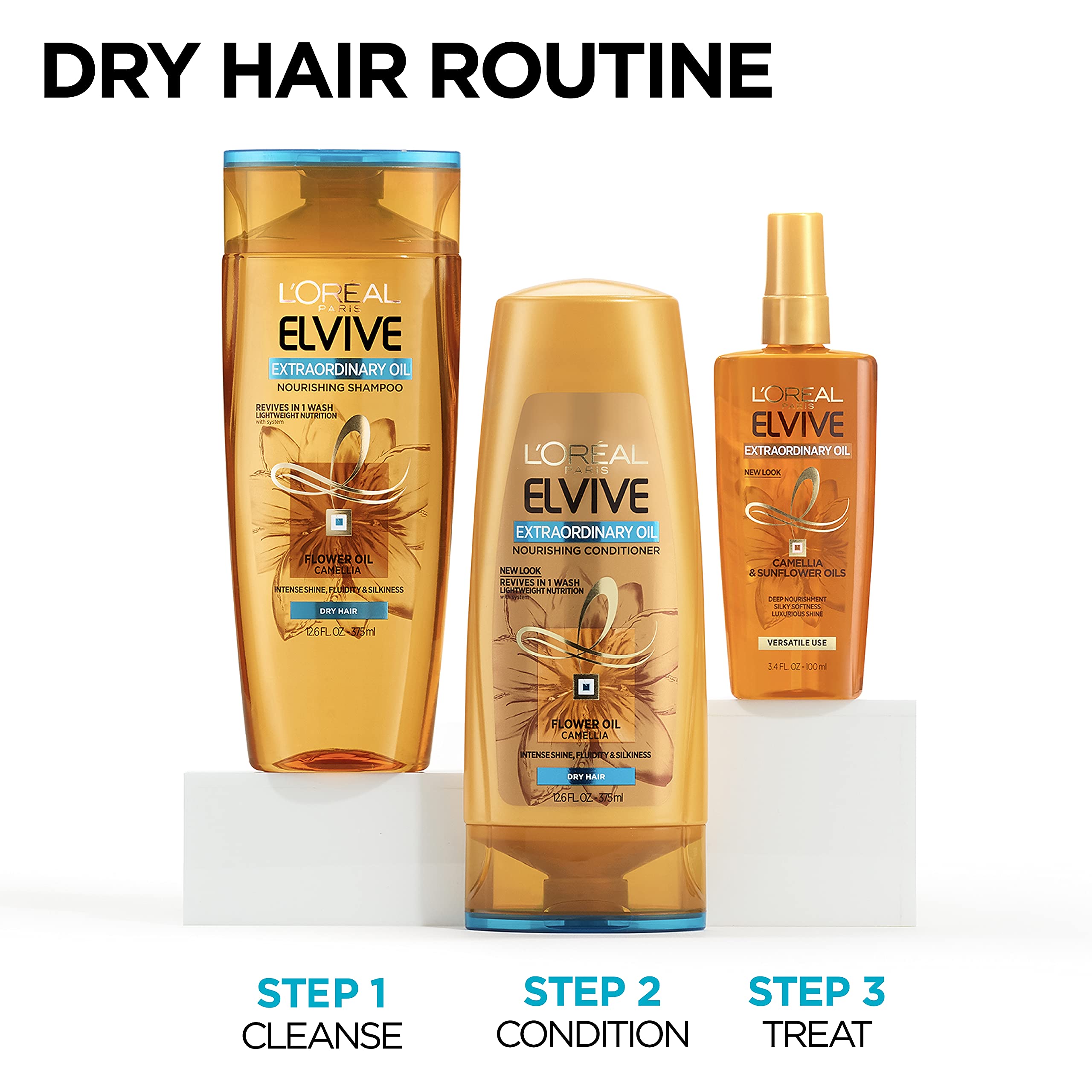 L’Oreal Paris Elvive Extraordinary Oil Nourishing Conditioner – 12.6 Fl Oz (Packaging May Vary)