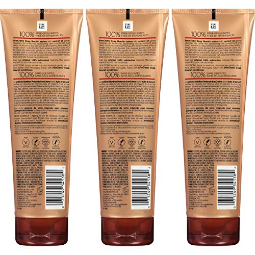 L’Oréal Paris EverCreme Deep Nourish Shampoo – Sulfate Free, Color-Safe, 3 Count