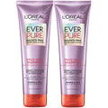L'Oreal Paris EverPure Frizz-Defy Shampoo with Marula Oil – Sulfate Free, Color-Safe, Humidity Protection (2 Count, 8.5 Fl Oz Each)