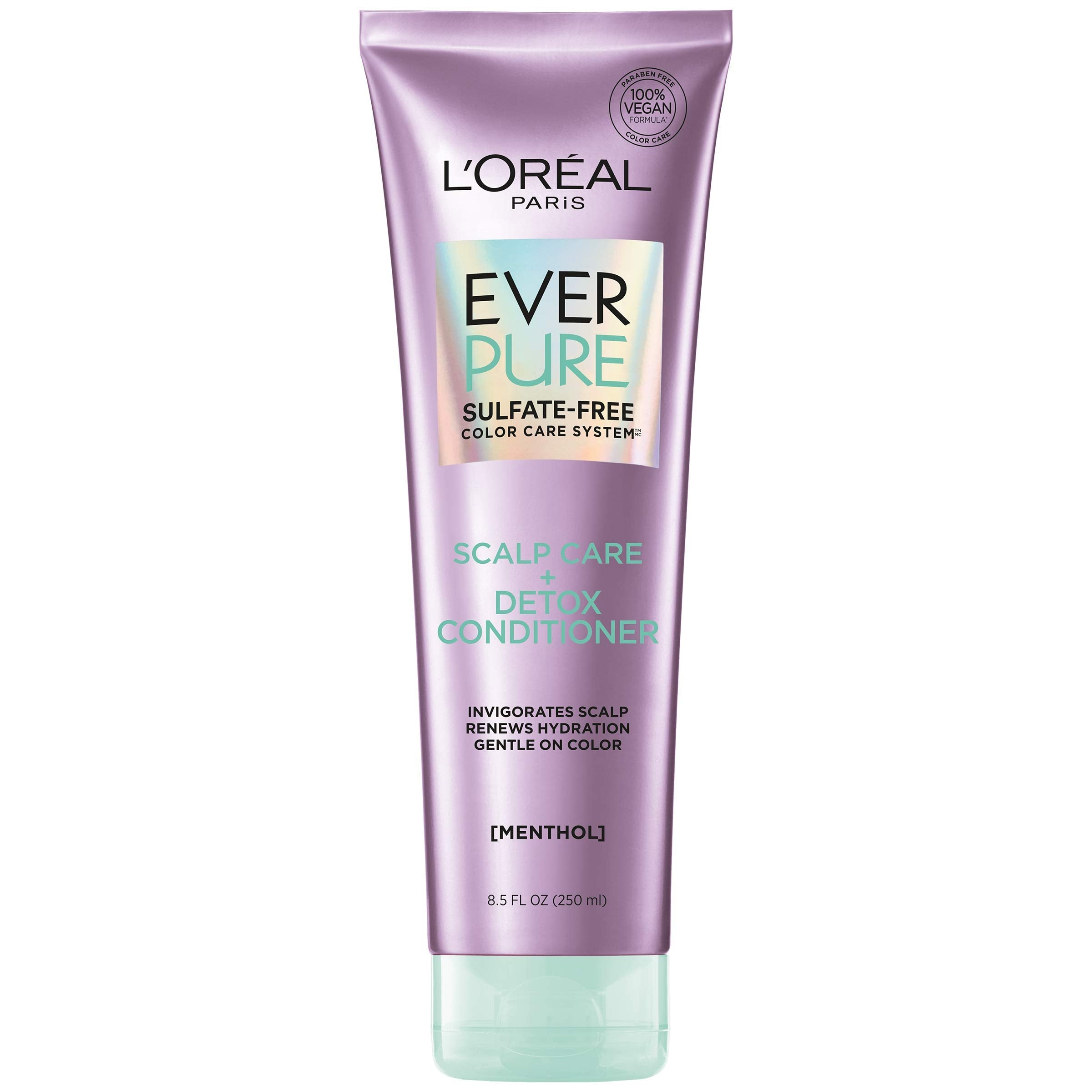 L'Oreal Paris EverPure Scalp Care + Detox Sulfate-Free Conditioner for Color-Treated Hair
