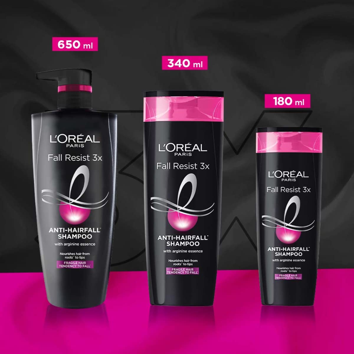 L'Oreal Paris Fall Repair 3X Anti-Hair Fall Shampoo – 175ml