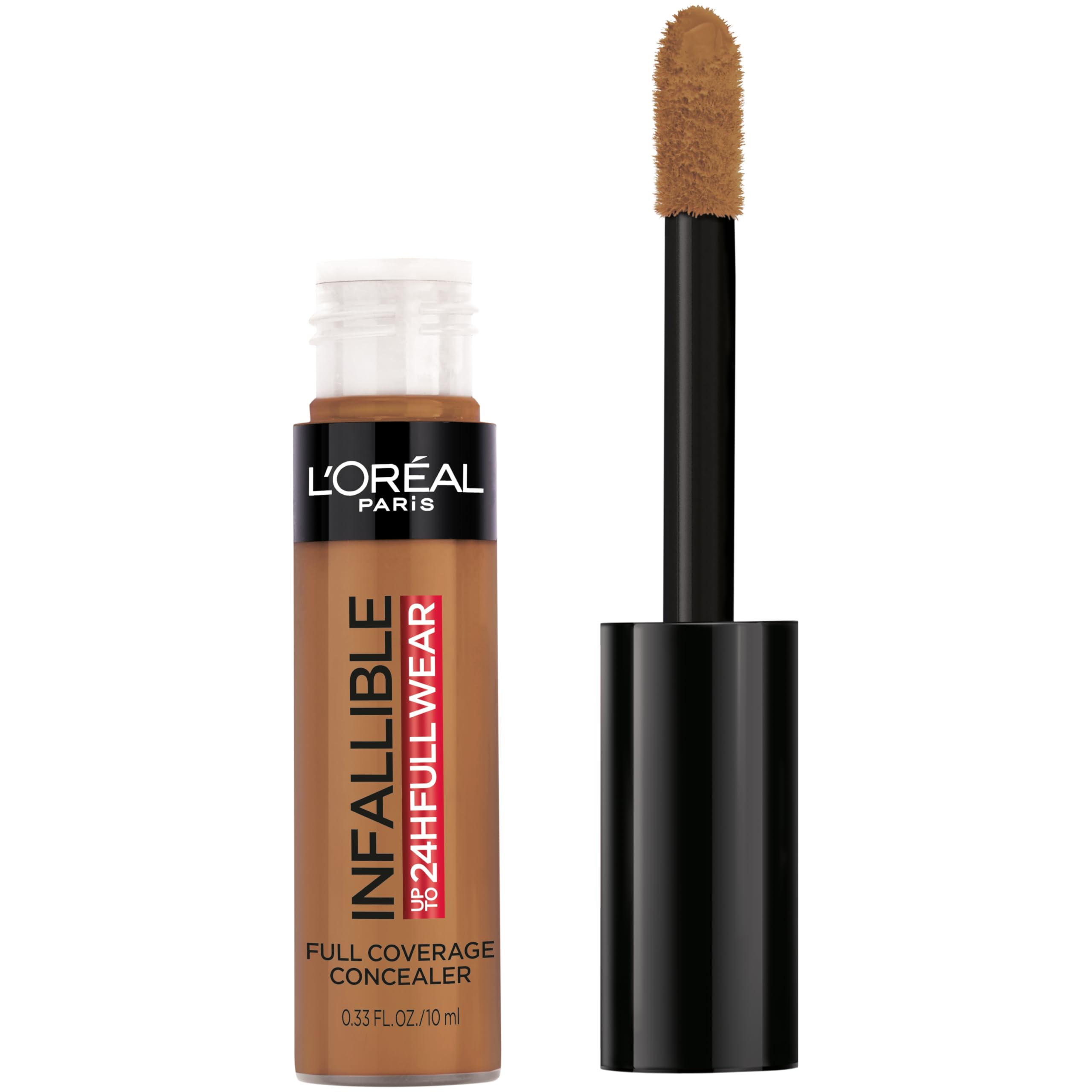 L'Oreal Paris Infallible Full Wear Waterproof Matte Concealer - Full Coverage Cocoa, 0.33 oz