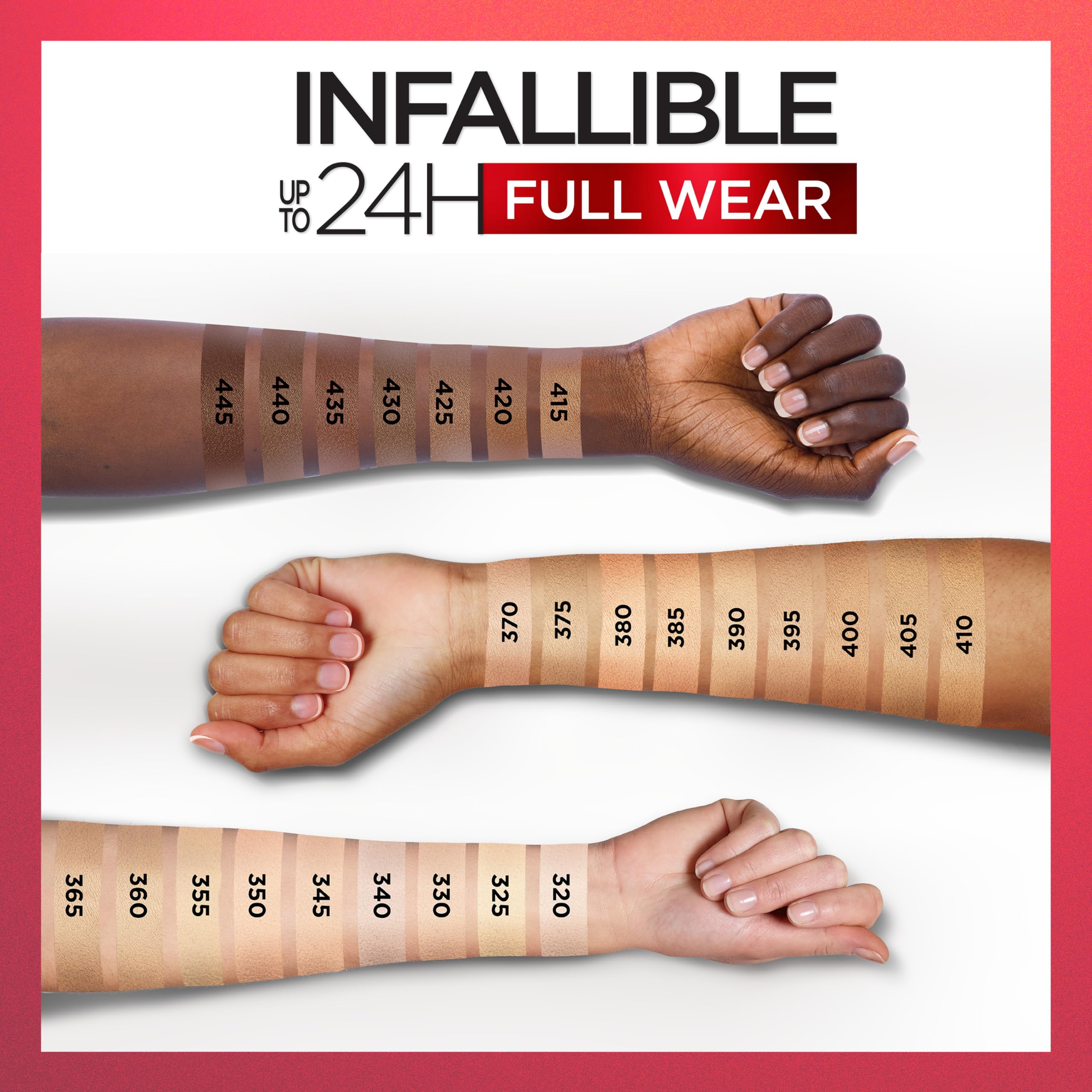 L'Oreal Paris Infallible Full Wear Waterproof Matte Concealer – Full Coverage, Honey, 25 Shades
