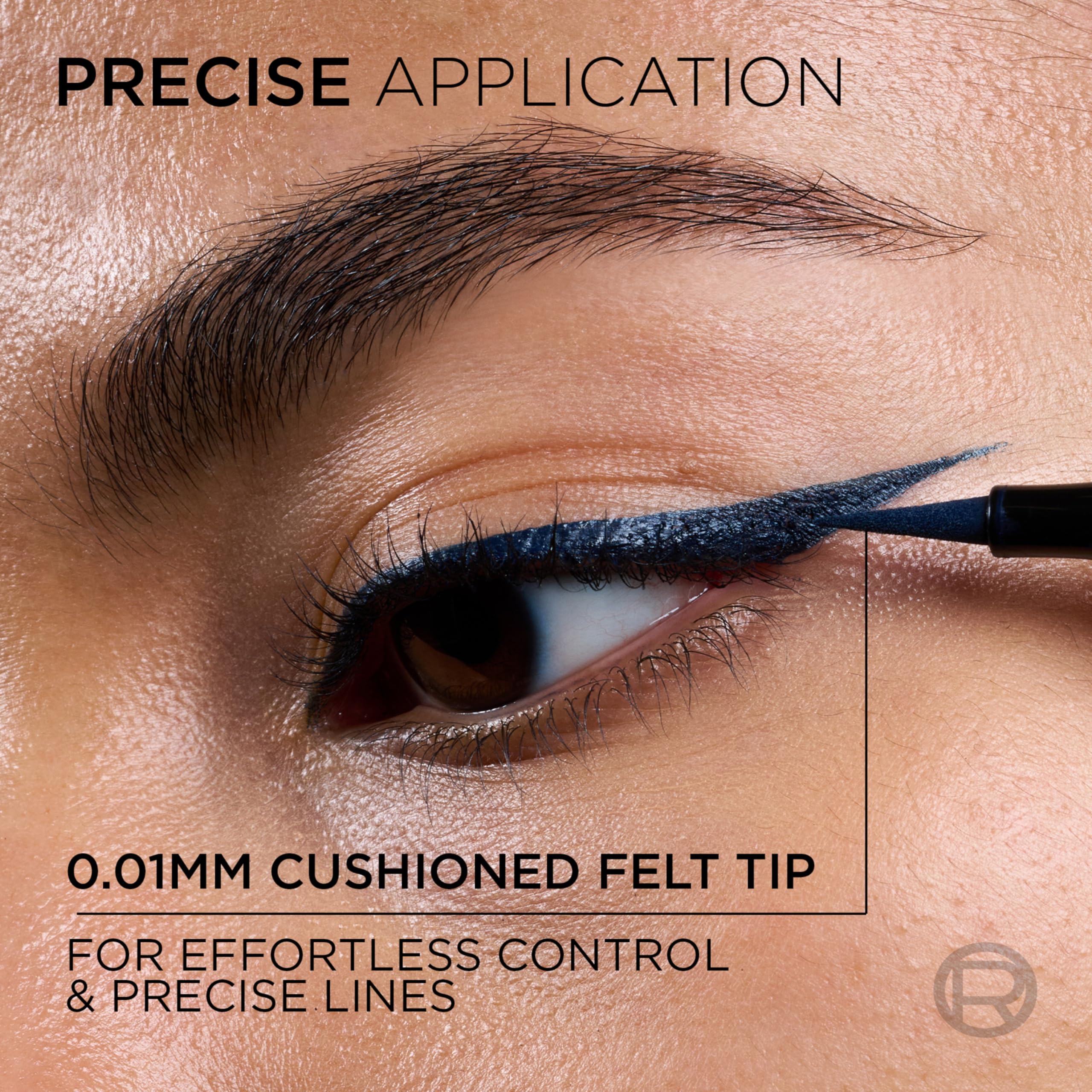 L'Oreal Paris Haute Precision Waterproof Liquid Eyeliner – 030 Blue Suede (28HR Wear)