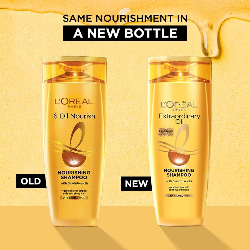 L'Oreal Paris Hex 6 Oil Shampoo 360ml – Deep Nourishment for All Hair Types
