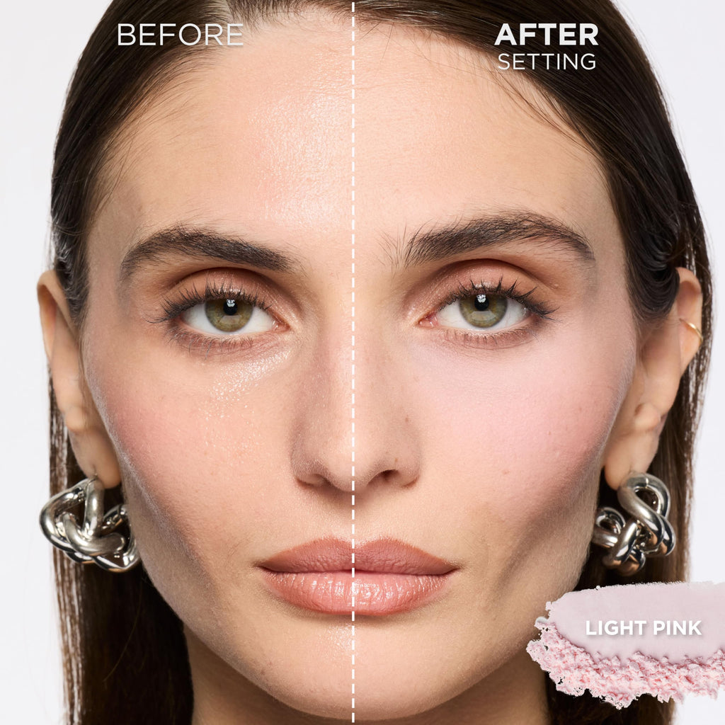L'Oreal Paris Infallible Blur-fection Longwear Loose Setting Powder – Brightening Light Pink – Up to 24H Wear