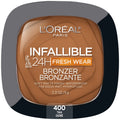 L'Oreal Paris Infallible Soft Matte Bronzer | Up to 24H Wear, Waterproof & Transfer-Proof, 0.31 oz