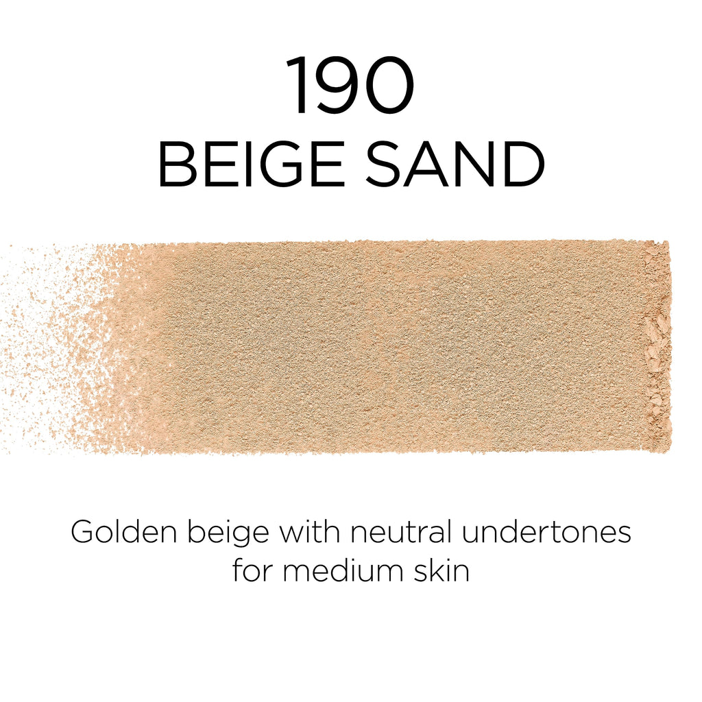 L'Oreal Paris Infallible Fresh Wear Foundation in a Powder - Up to 24H Wear, Waterproof, Beige Sand