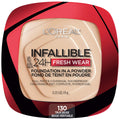 L'Oreal Paris Infallible Fresh Wear Foundation Powder — Up to 24H Wear, Waterproof, True Beige (0.31 oz)