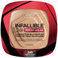 L'Oreal Paris Infallible Fresh Wear Foundation Powder – 24H Matte, Waterproof, Radiant Honey
