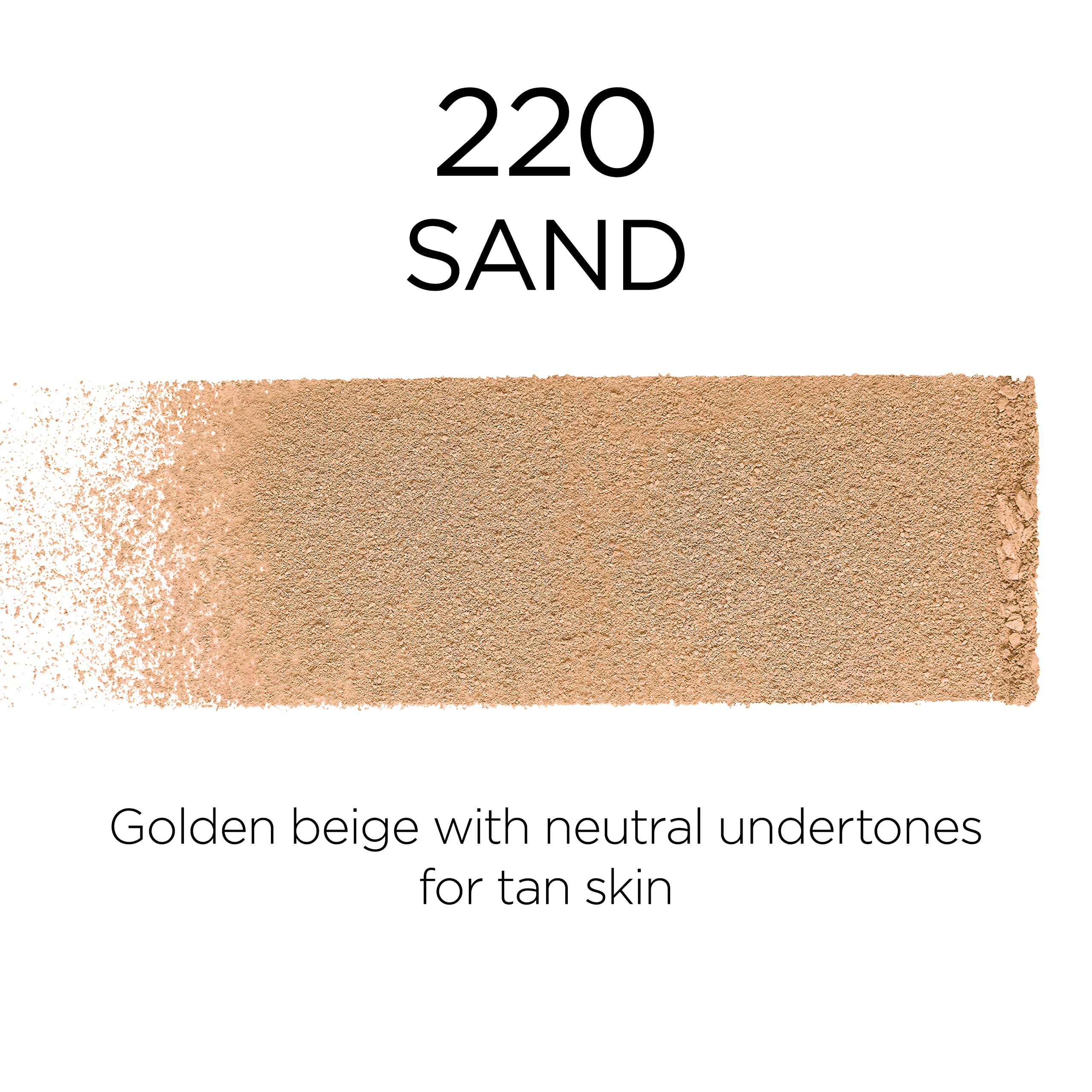 L'Oreal Paris Infallible Fresh Wear Foundation in a Powder – 24H Wear, Waterproof, Sand