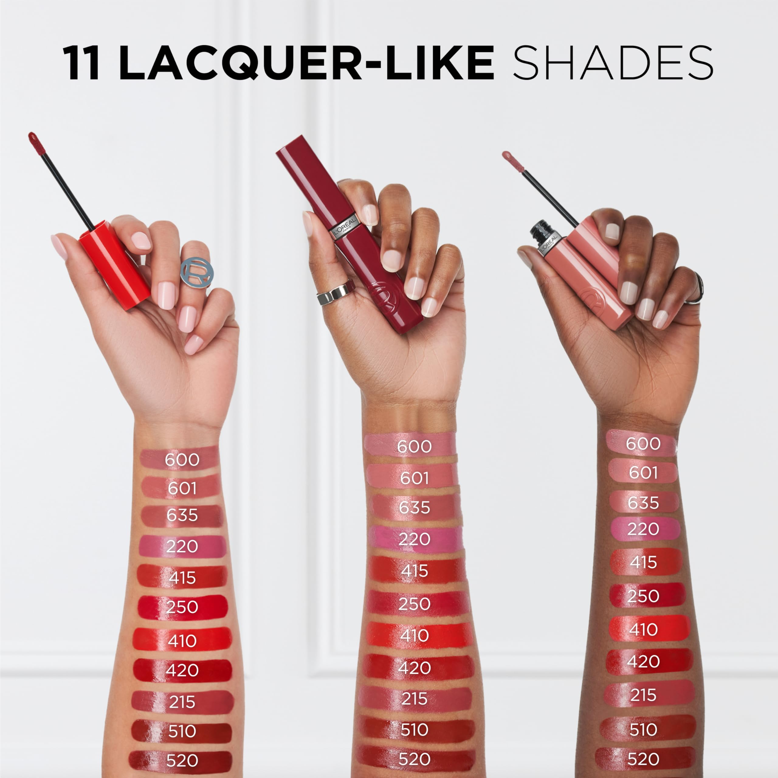 L'Oréal Paris Infallible Lacque Resistance Liquid Lipstick 420 – 16HR, Transfer-Proof Shine