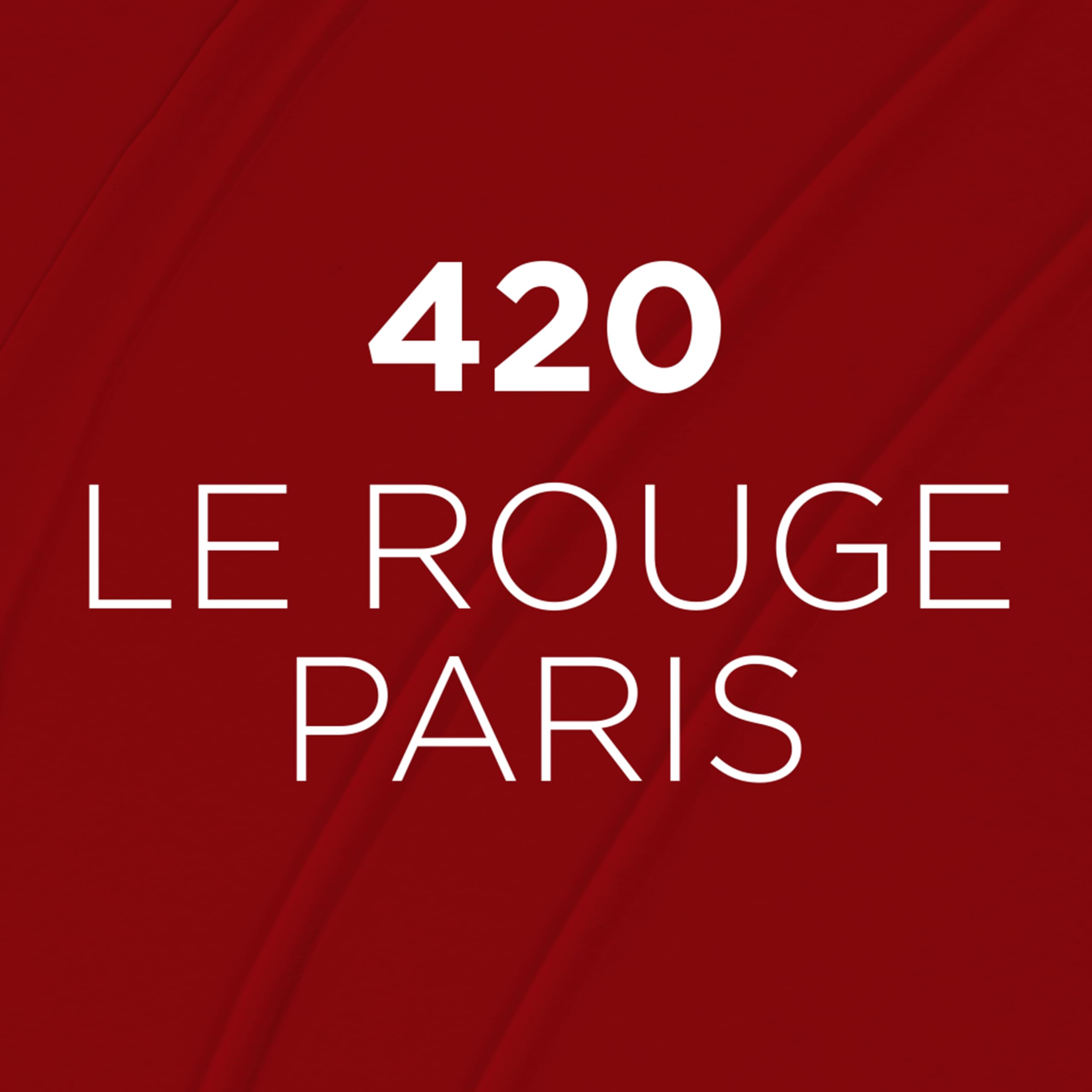L'Oreal Paris Infallible Matte Resistance Liquid Lipstick – Le Rouge Paris 420, 0.16 fl oz