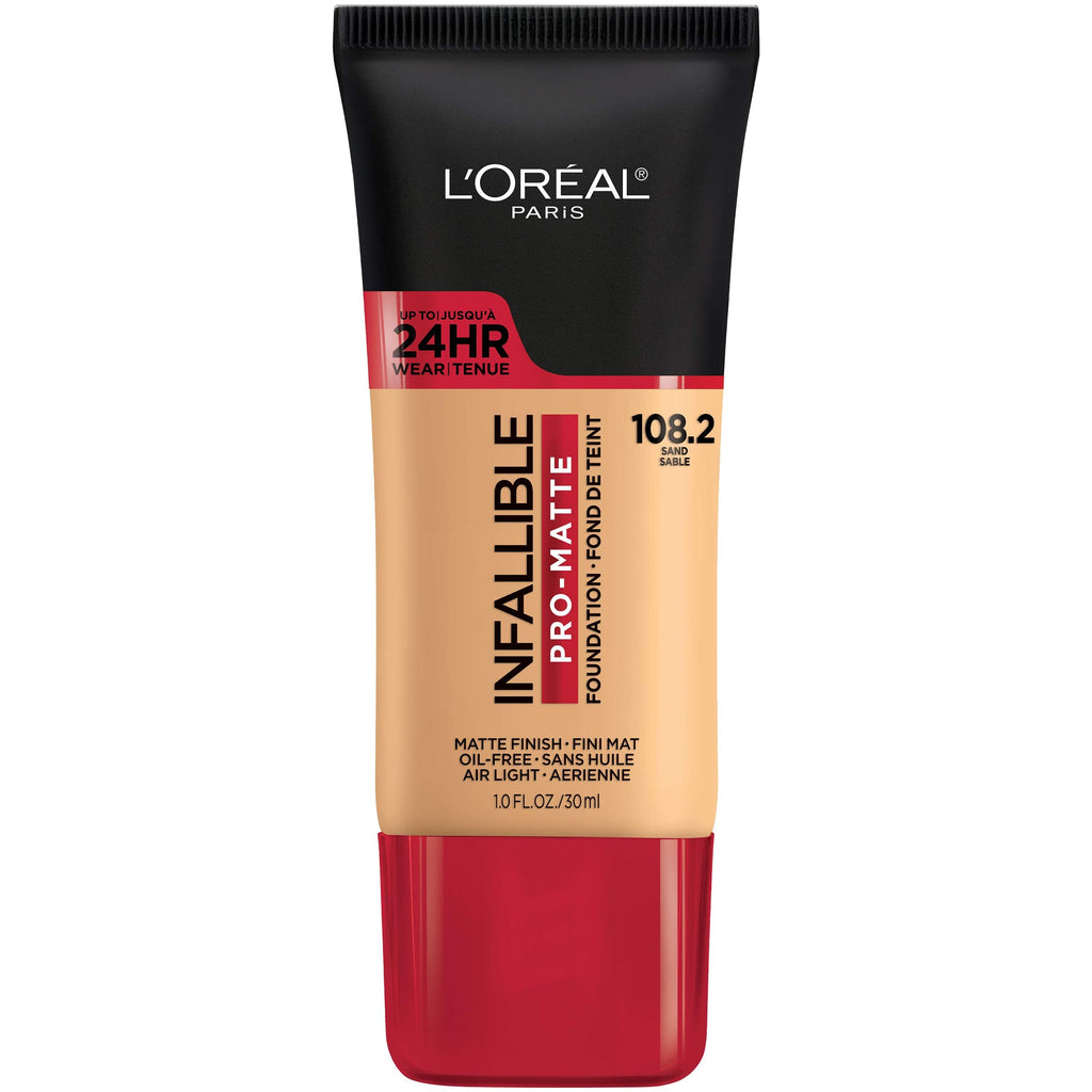 L'Oreal Paris Infallible Pro-Matte Foundation Sand – Longwear Demi-Matte Finish (24h)