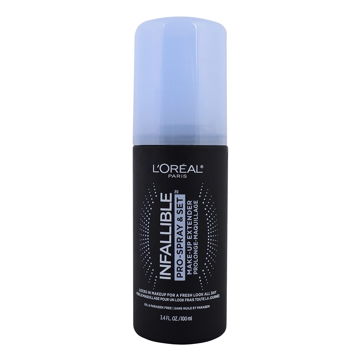 L'Oreal Paris Infallible Pro-Spray & Set Setting Spray – All-Day Makeup Extender (3.4 oz)