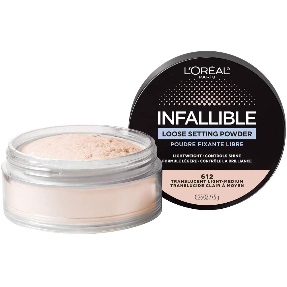 L'Oreal Paris Infallible Tinted Loose Setting Powders – Matte Finish, Lightweight, No White Cast, 2 Shades