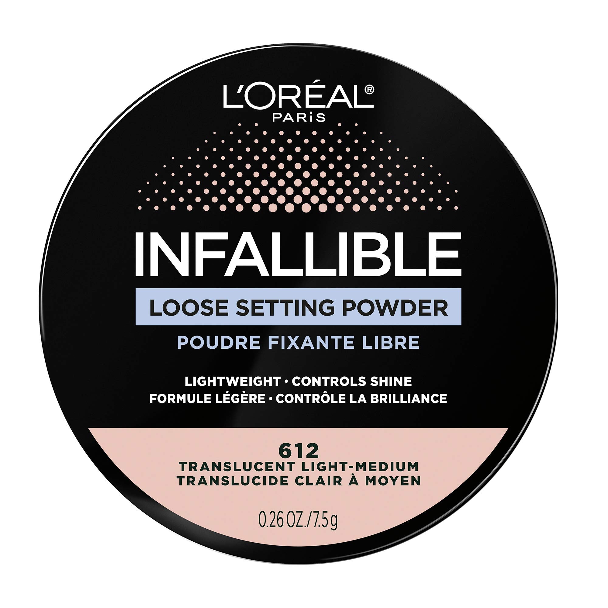L'Oreal Paris Infallible Tinted Loose Setting Powders – Matte Finish, Lightweight, No White Cast, 2 Shades