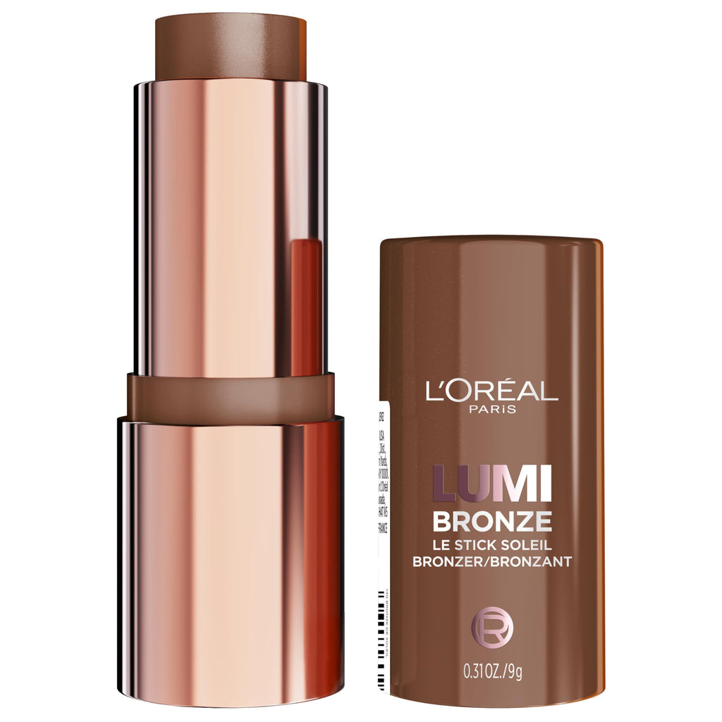 L'Oreal Paris Lumi Bronze Le Stick Soleil Bronzer Stick - Cream-to-Powder, 140 Bronze De Soleil