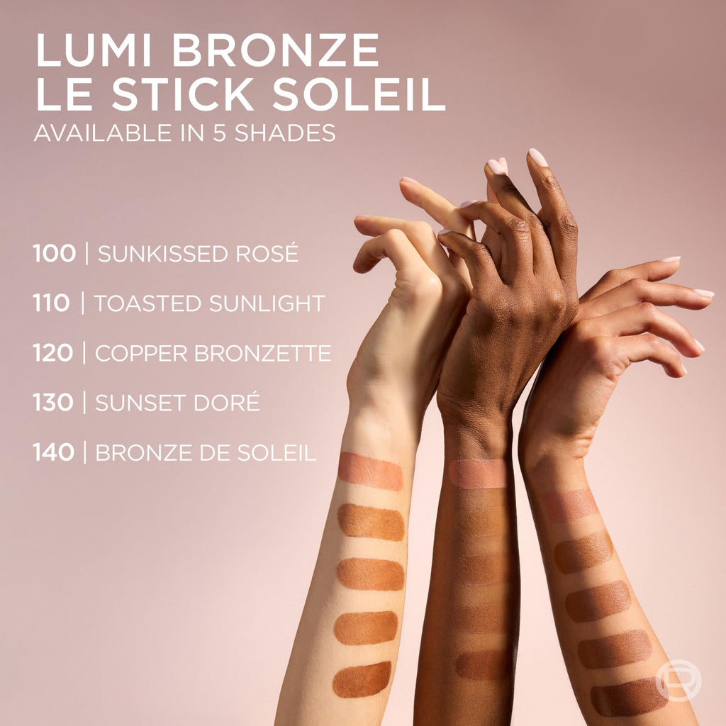 L'Oreal Paris Lumi Bronze Le Stick Soleil Bronzer Stick - Cream-to-Powder, 140 Bronze De Soleil