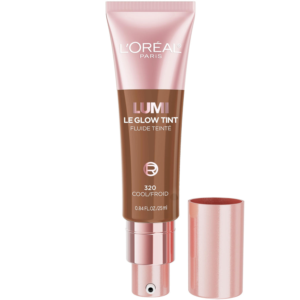 L’Oréal Paris Lumi Le Glow Skin Tint – Lightweight Water-Based Tint with Foundation-Like Coverage
