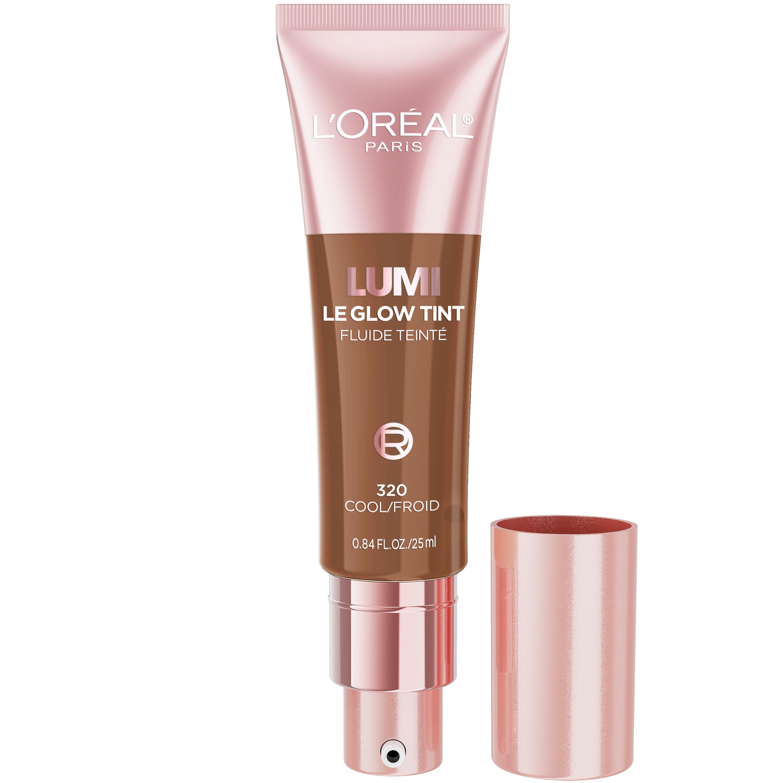 L’Oréal Paris Lumi Le Glow Skin Tint – Lightweight Water-Based Tint with Foundation-Like Coverage