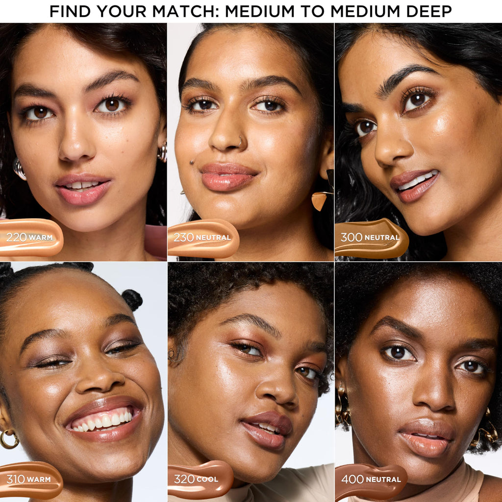 L’Oréal Paris Lumi Le Glow Skin Tint – Lightweight Water-Based Tint with Foundation-Like Coverage