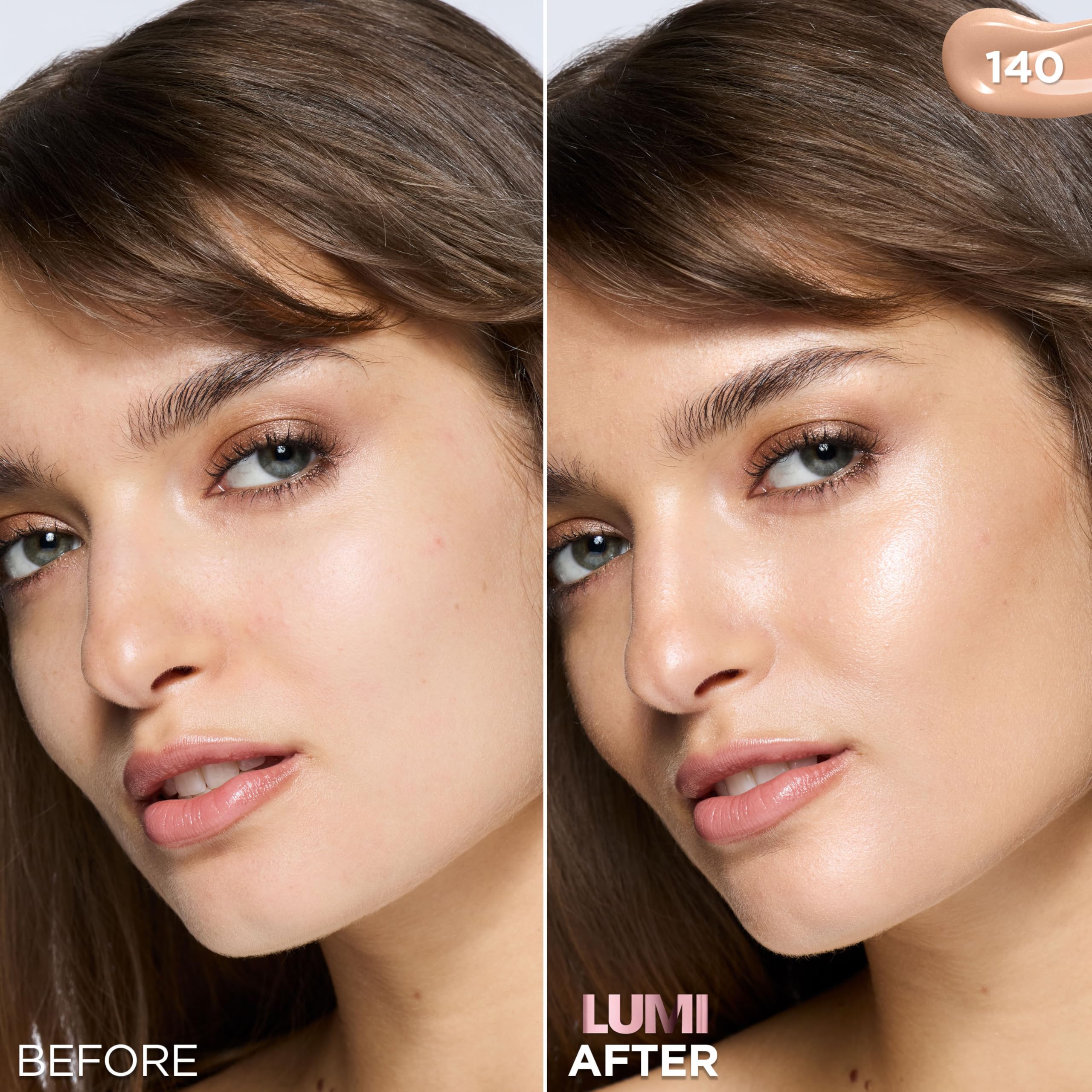 L'Oreal Paris Lumi Le Glow Tint – Lightweight Water-Based Tint with Buildable Coverage and Glow