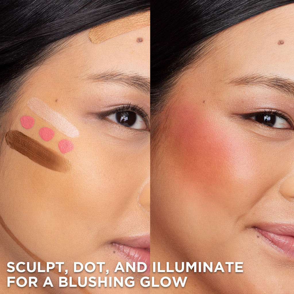 L'Oreal Paris Lumi Le Liquid Blush – Intense, Lightweight Color with Buildable Glow