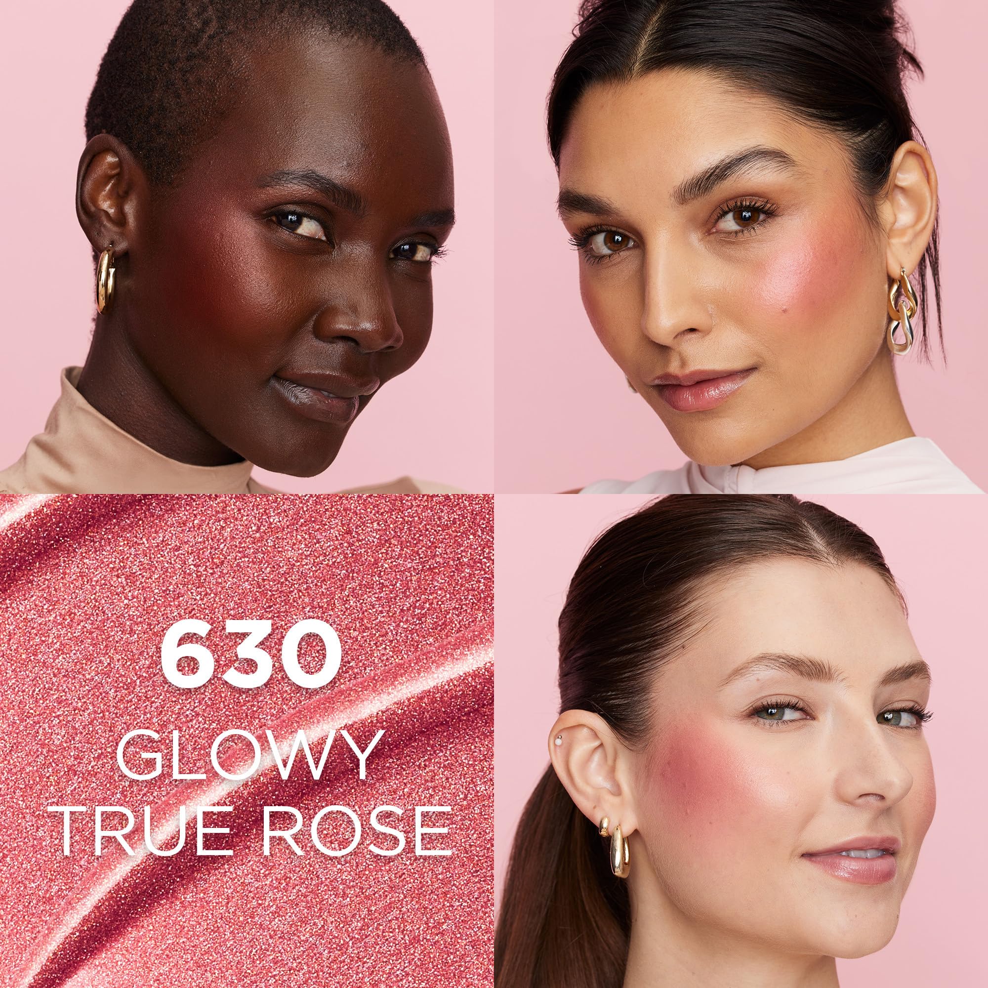 L'Oreal Paris Lumi Le Liquid Blush – Intense, Lightweight Color with Buildable Glow
