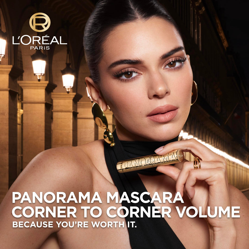 L'Oréal Paris Panorama Mascara – Volumizing & Lengthening, 24h Smudge-Resistant