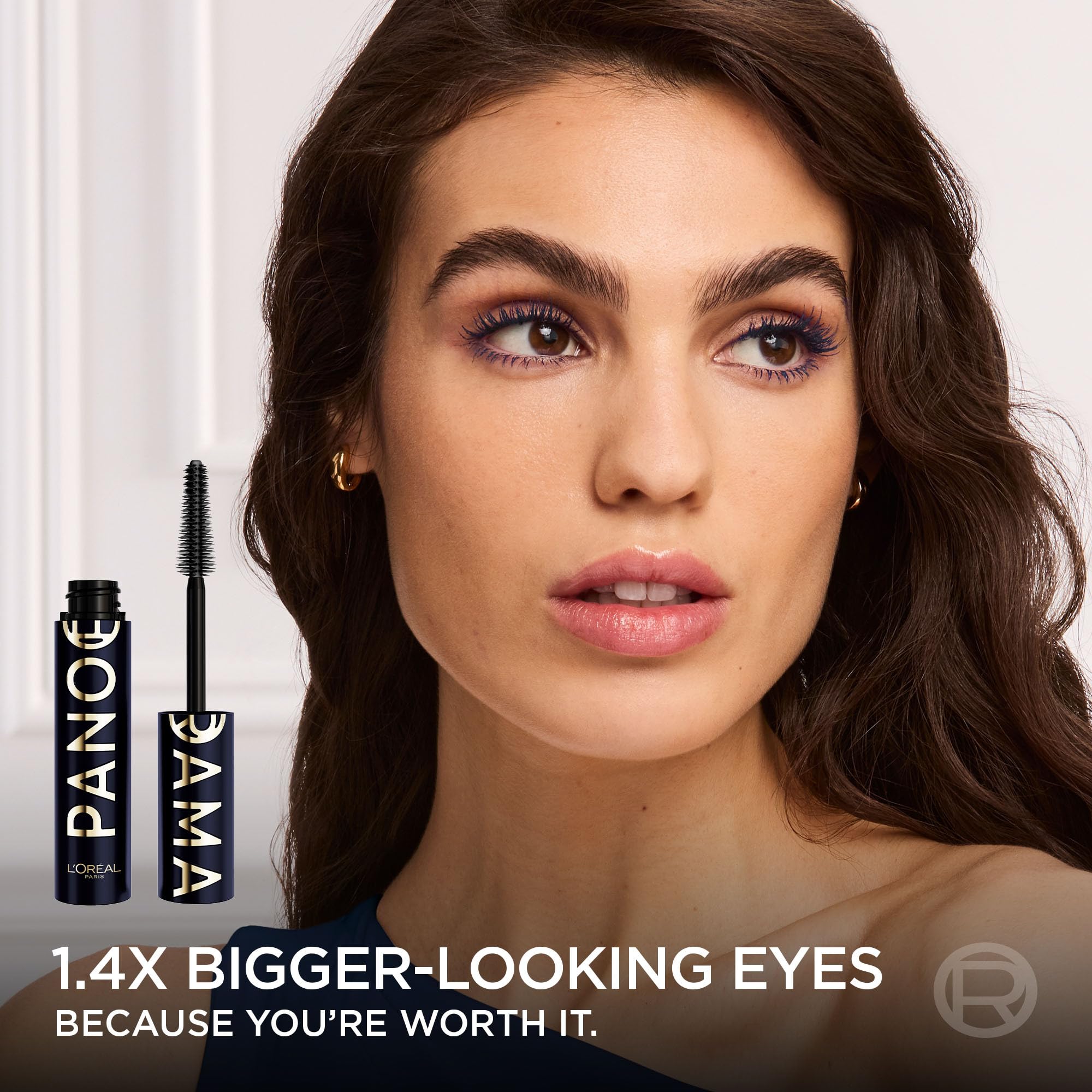 L'Oreal Paris Panorama Mascara Blue Suede 706 – Volumizing & Lengthening, 24h Wear