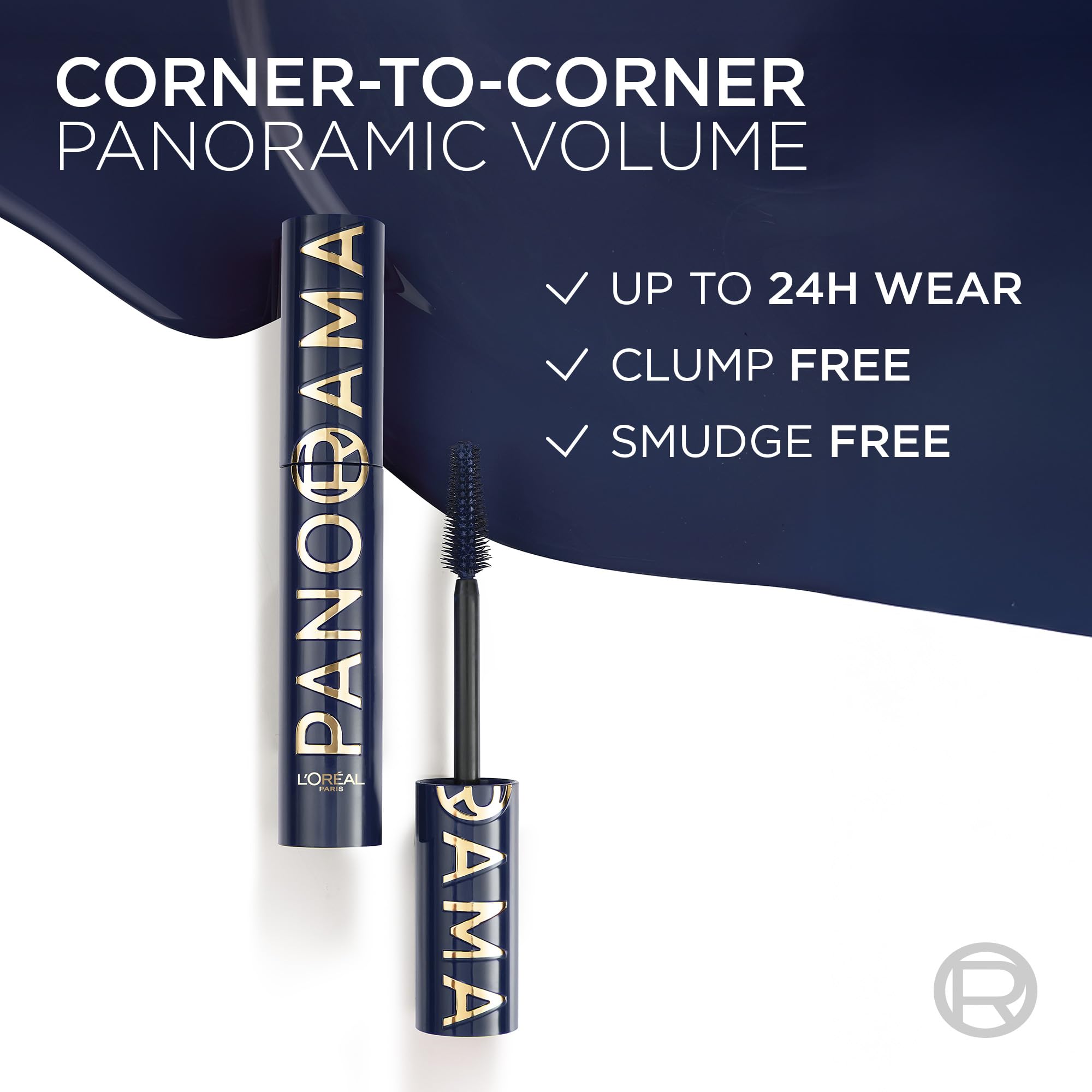 L'Oreal Paris Panorama Mascara Blue Suede 706 – Volumizing & Lengthening, 24h Wear