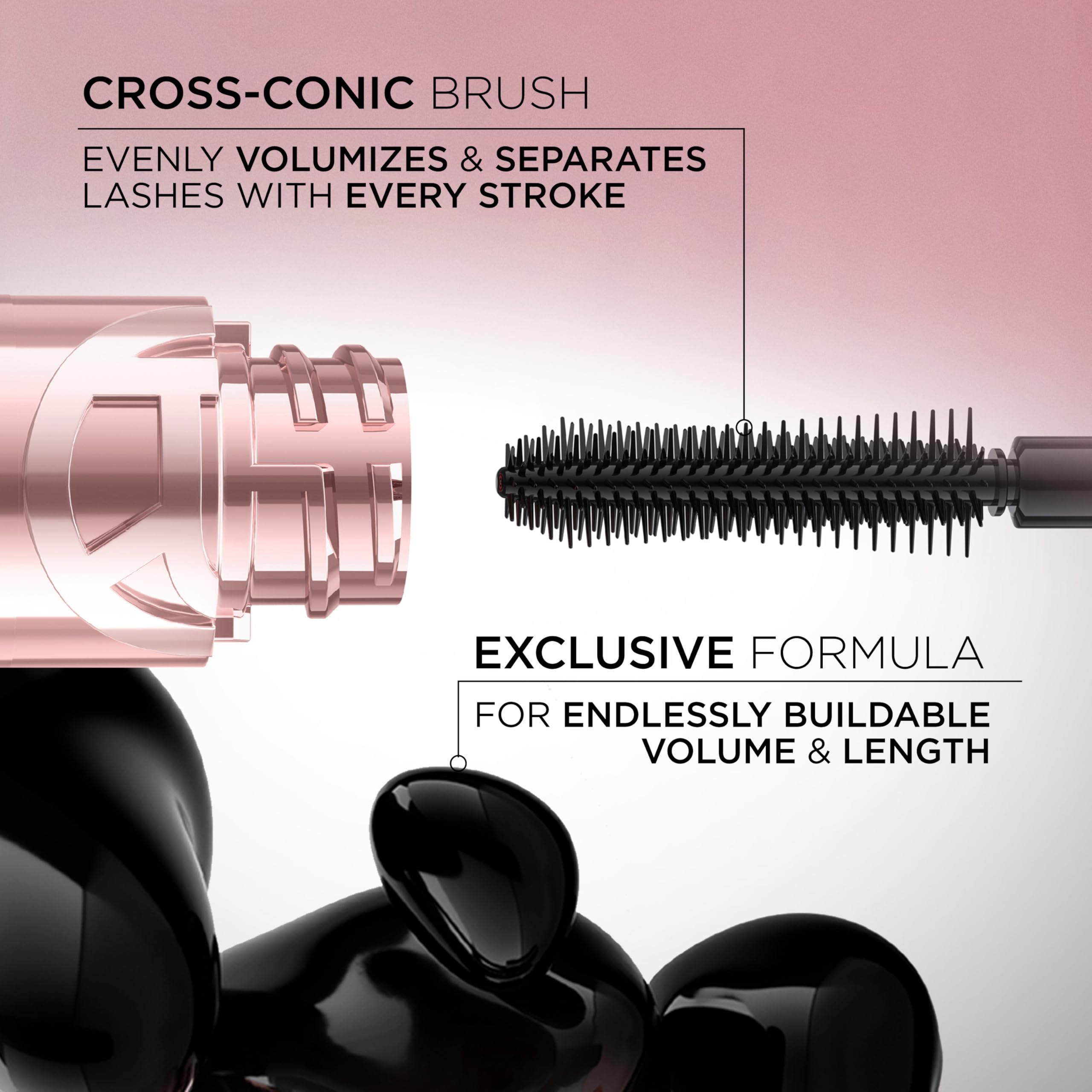 L'Oreal Paris Paradise Big Deal Mascara – Buildable Volume & Length, Clump-Resistant, Washable (0.33 fl oz)